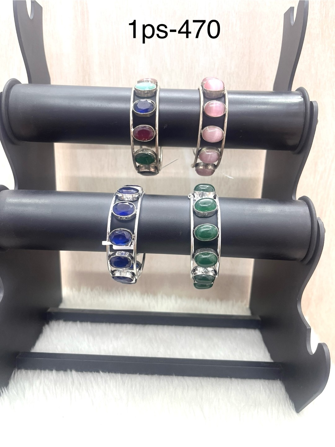 001 - German Silver Kada & Bangels