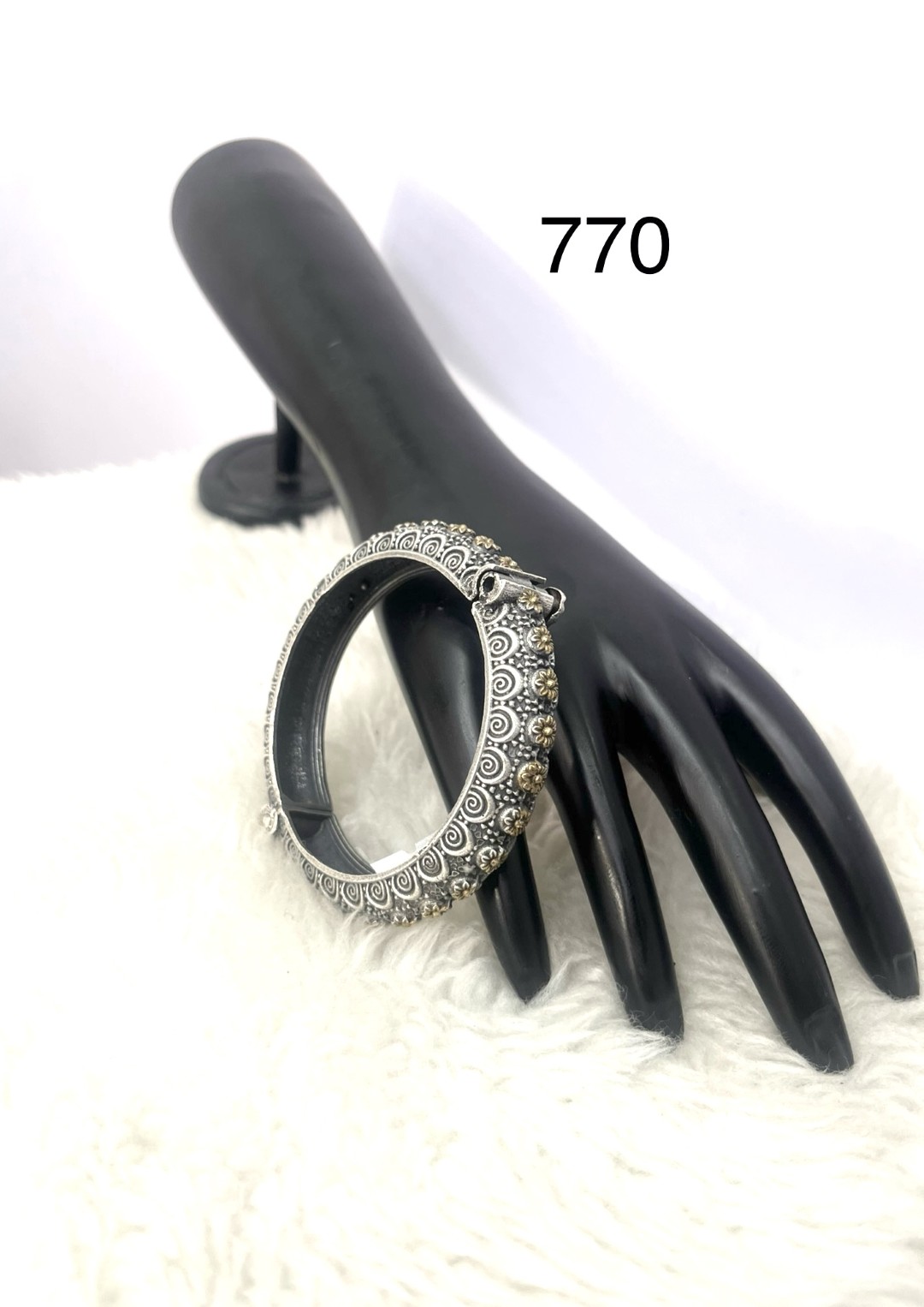 016 - German Silver Kada & Bangels