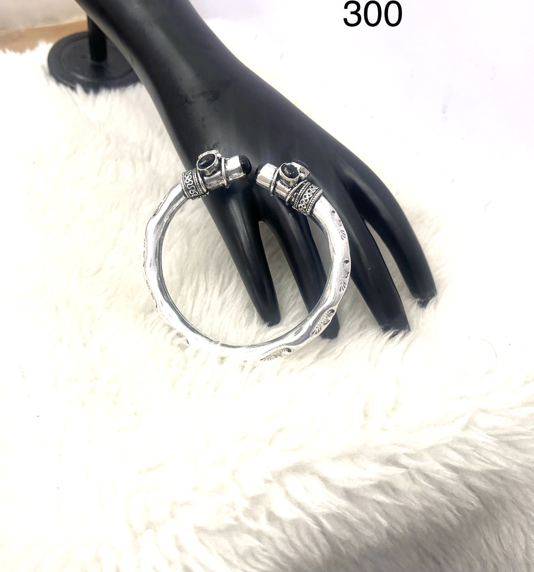 032 - German Silver Kada & Bangels