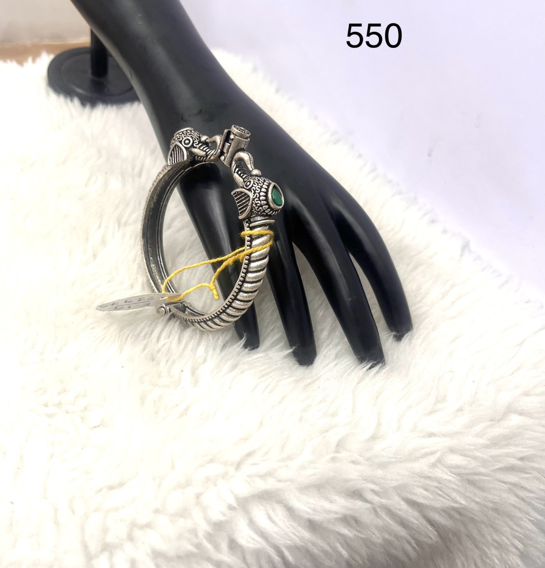 038 - German Silver Kada & Bangels