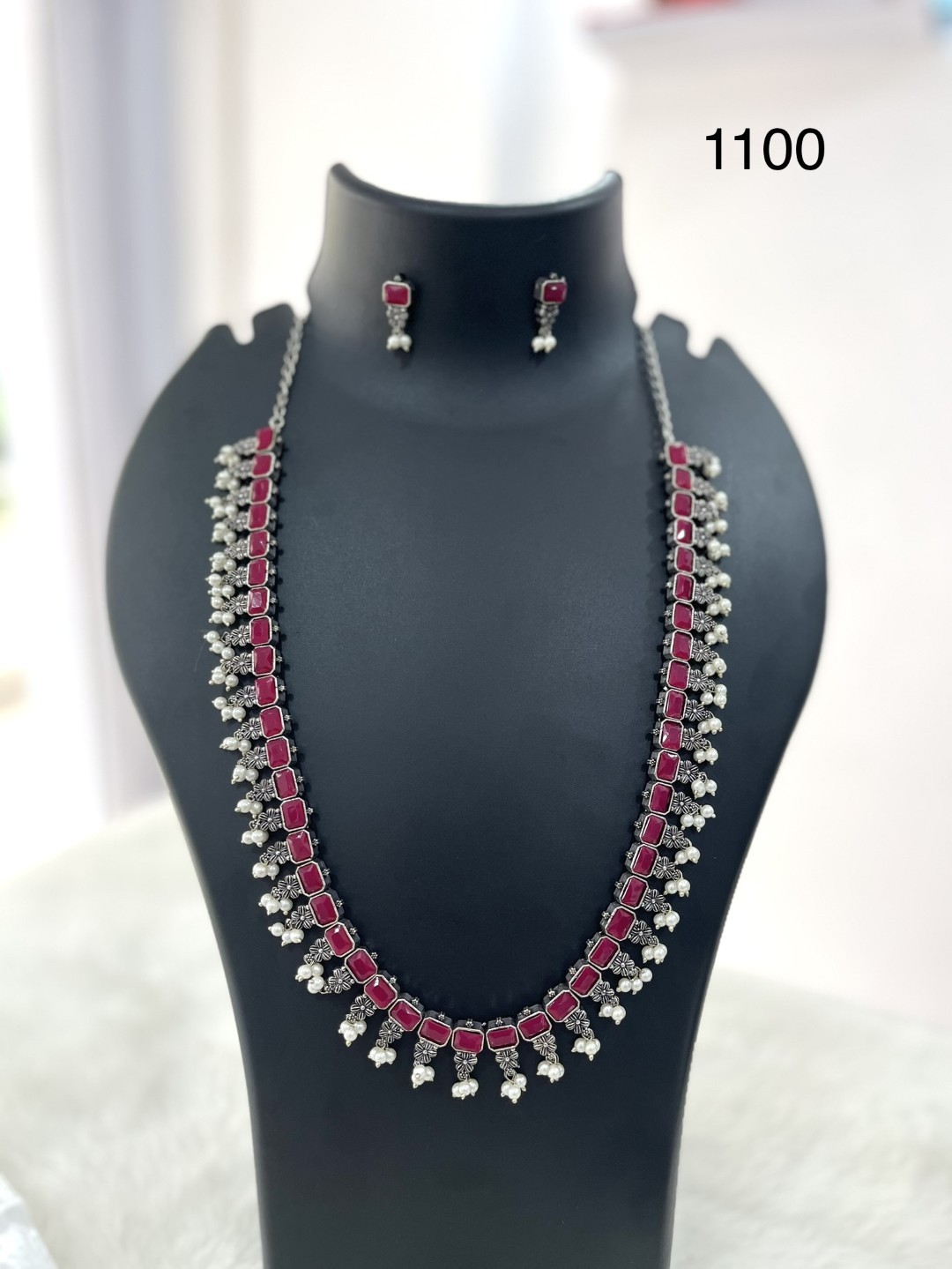 027 - German Silver Necklace