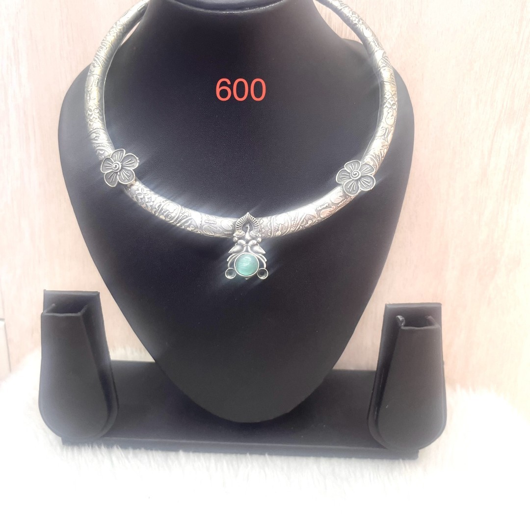 036 - German Silver Necklace